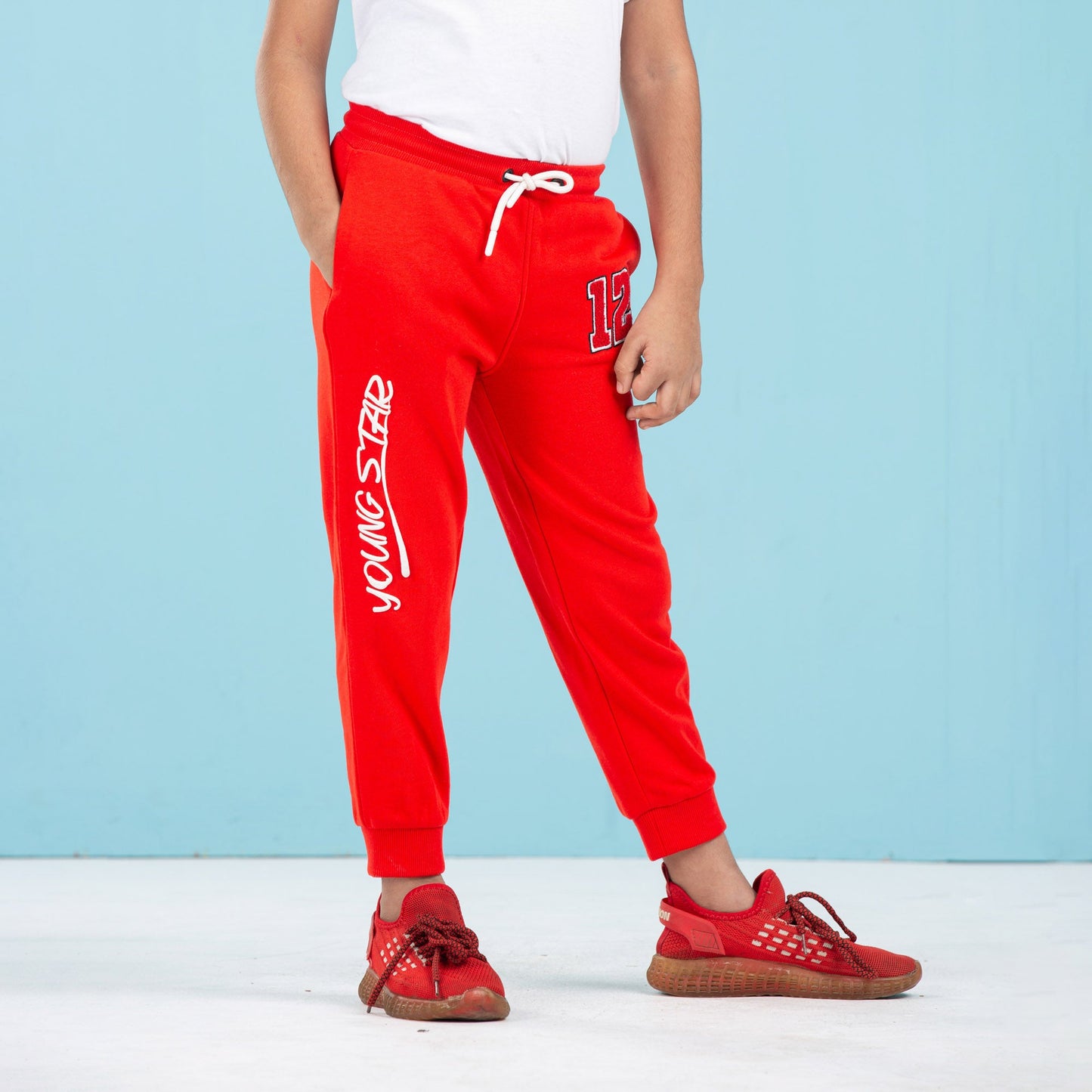 BOYS JOGGERS- RED
