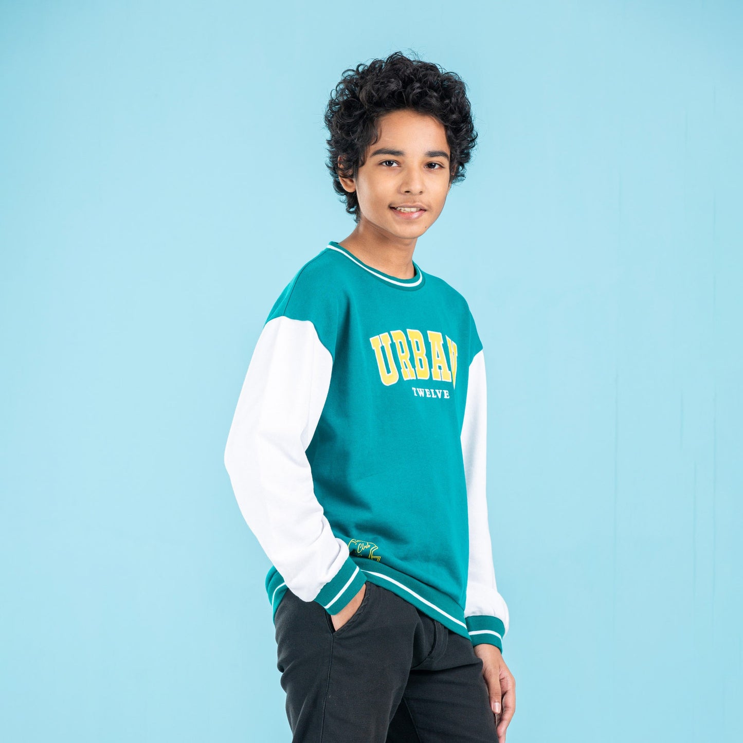 BOYS SWEATSHIRT-GREEN