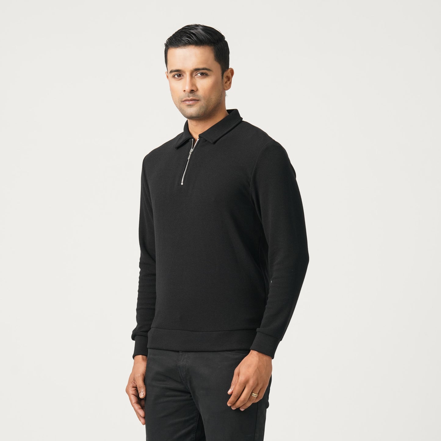 Mens Balck Polo Shirt