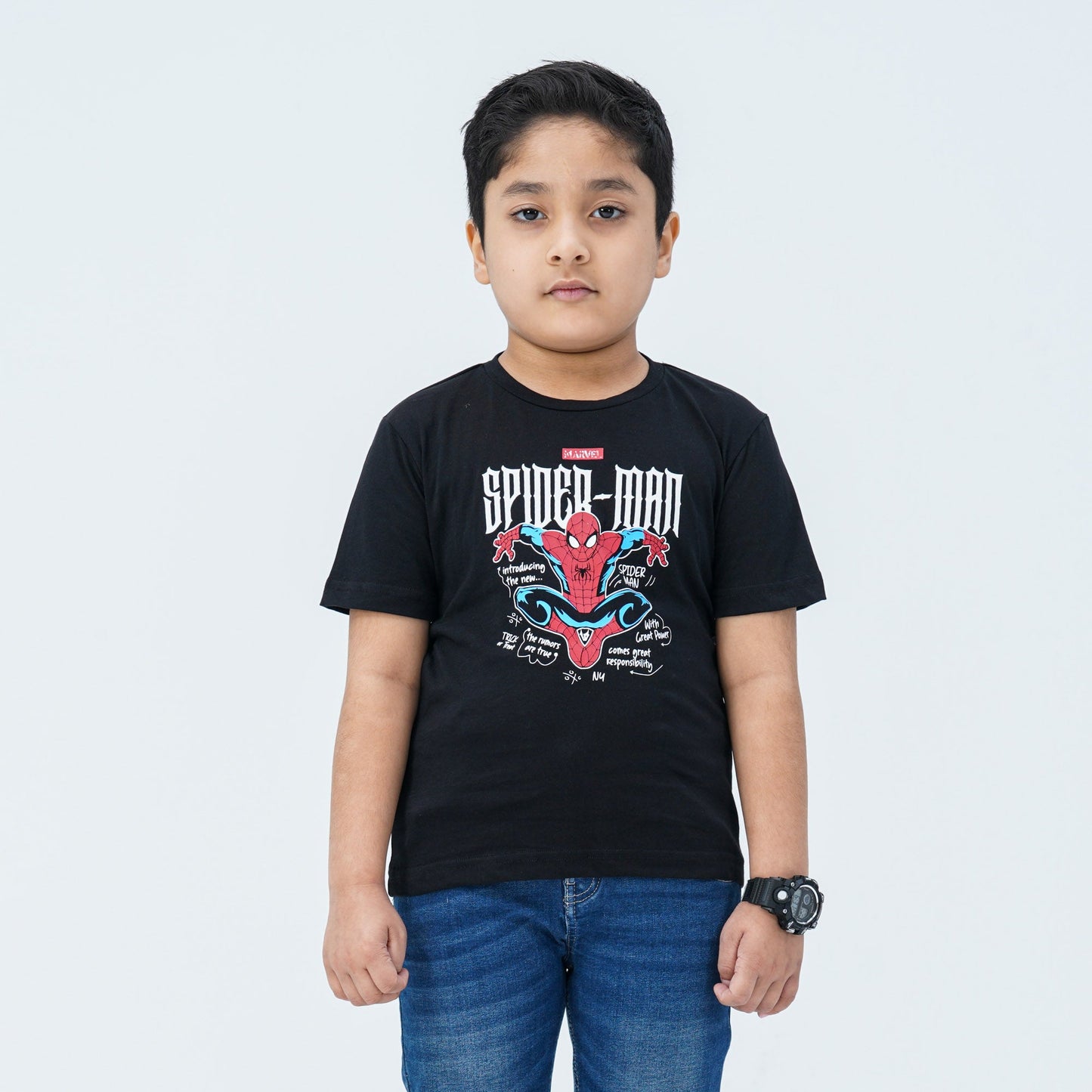 Baby Boy's Black T-Shirt