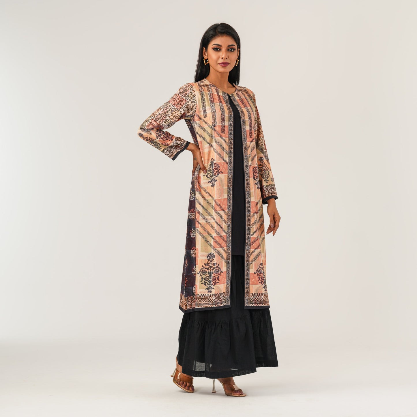 Womens Ethnic Two-Piece Set