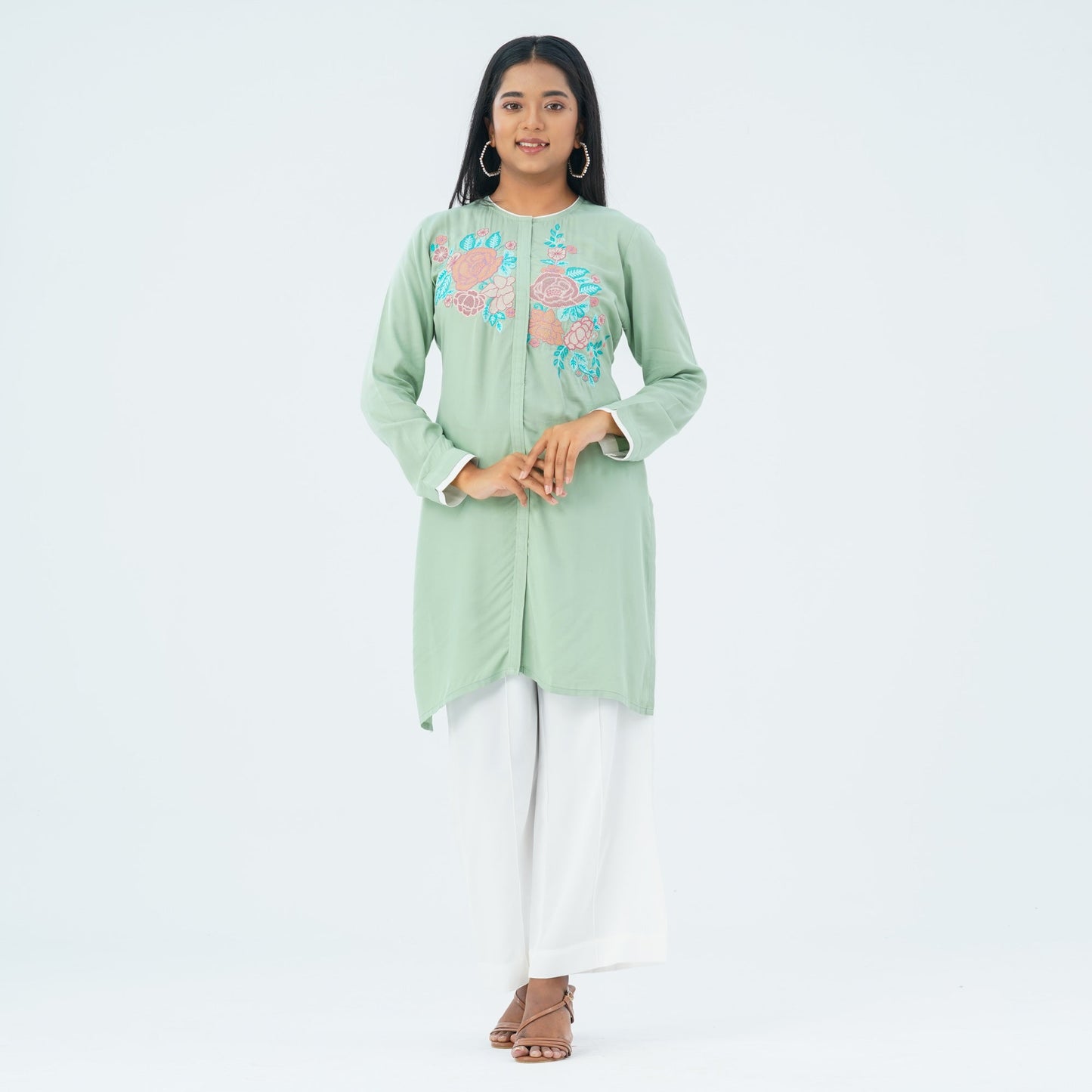 Women’s Mint Green Two Piece Set