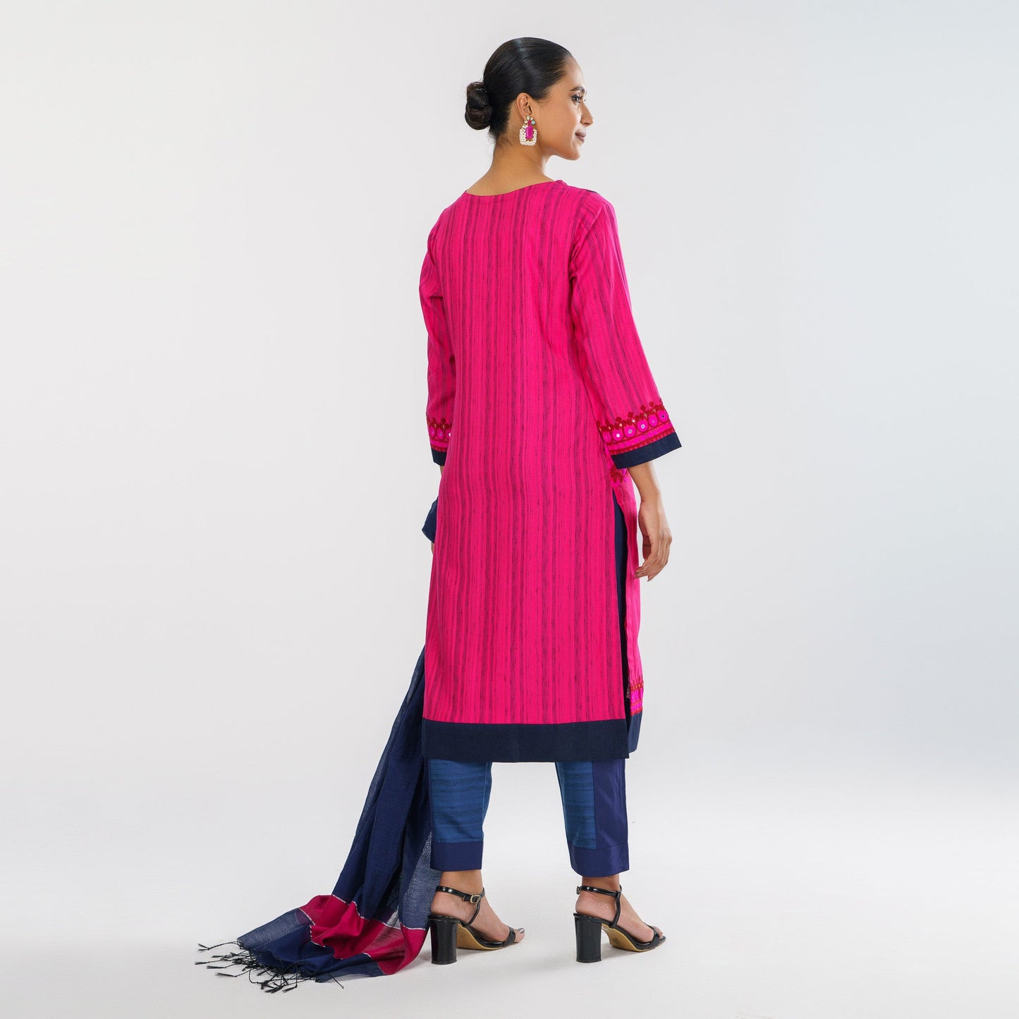 Women Pink Three Piece Set