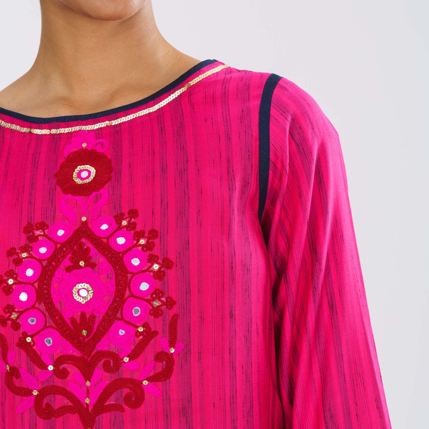 Women Pink Three Piece Set