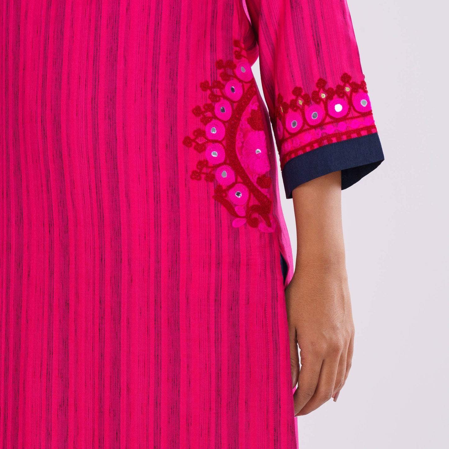 Women Pink Three Piece Set