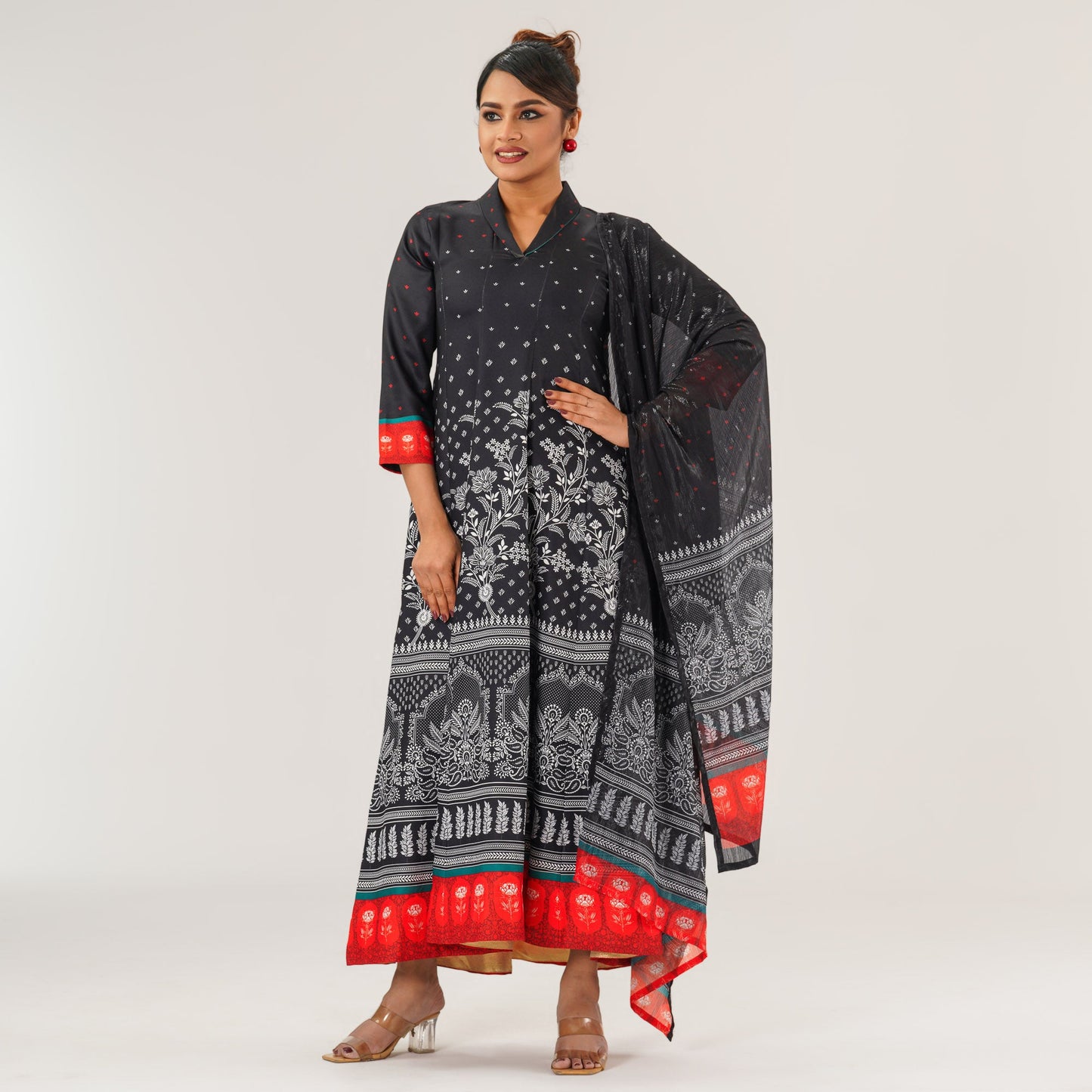Womens Black Three Piece Set
