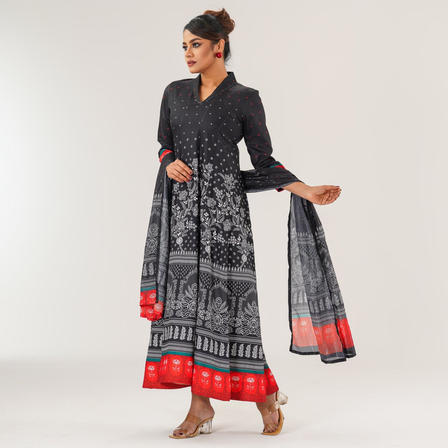 Womens Black Three Piece Set