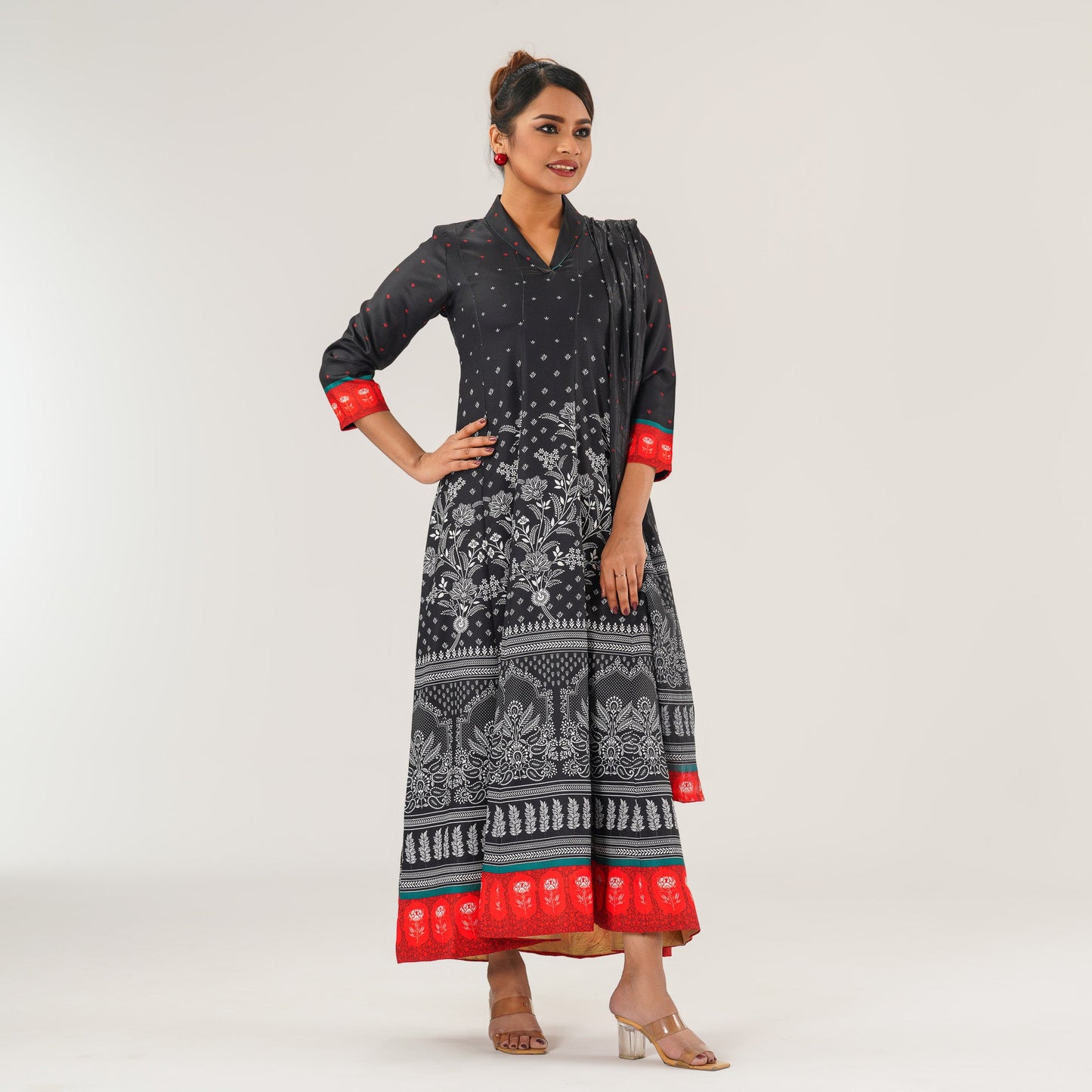 Womens Black Three Piece Set