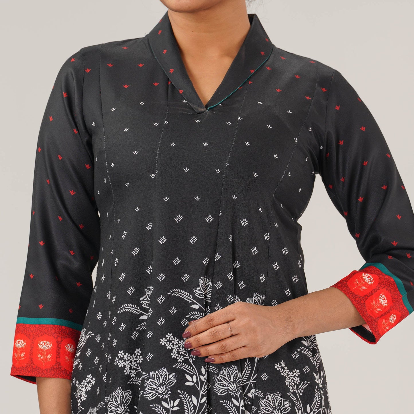 Womens Black Three Piece Set