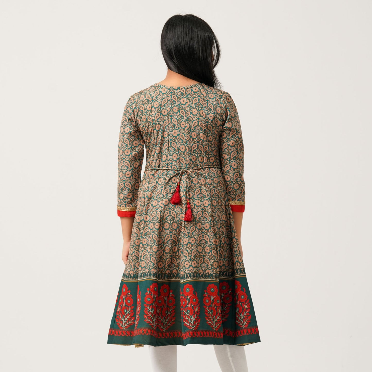 Gilrs Multicolor Gown