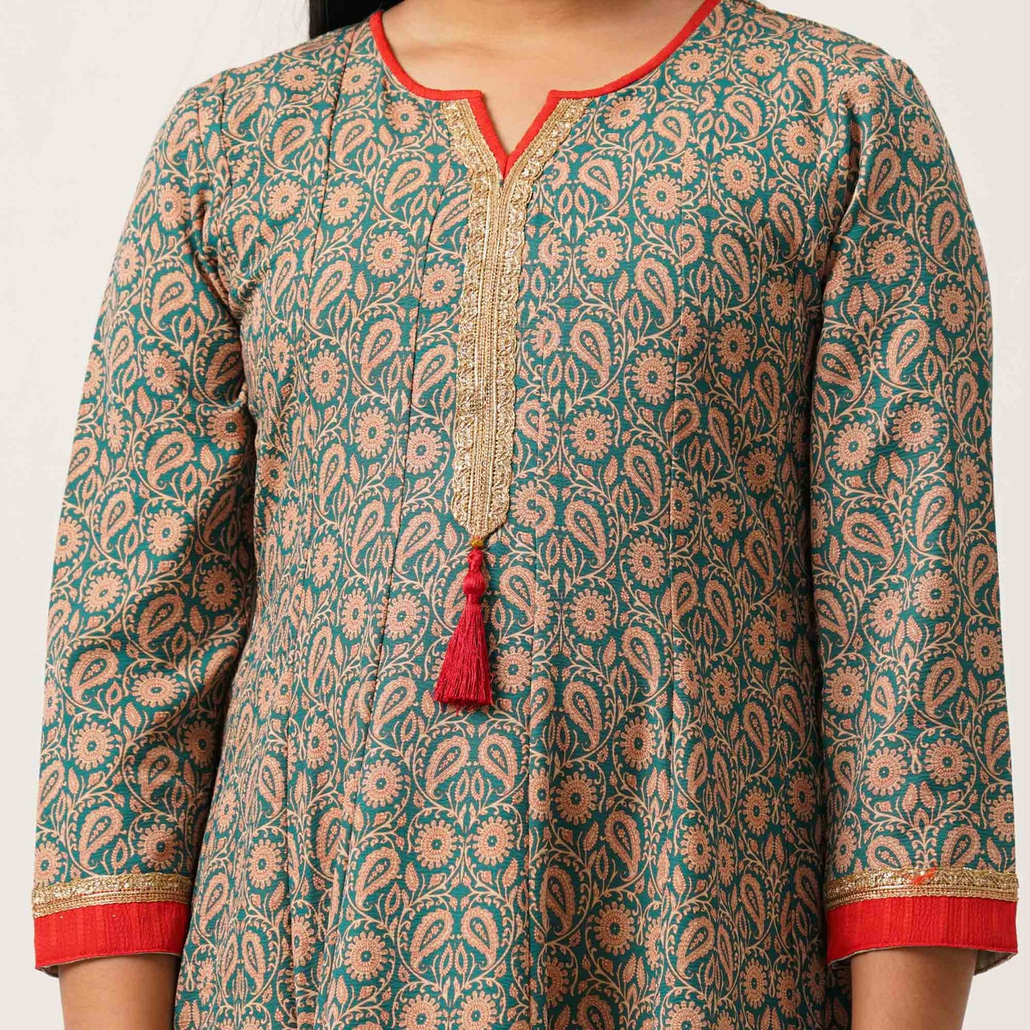 Gilrs Multicolor Gown