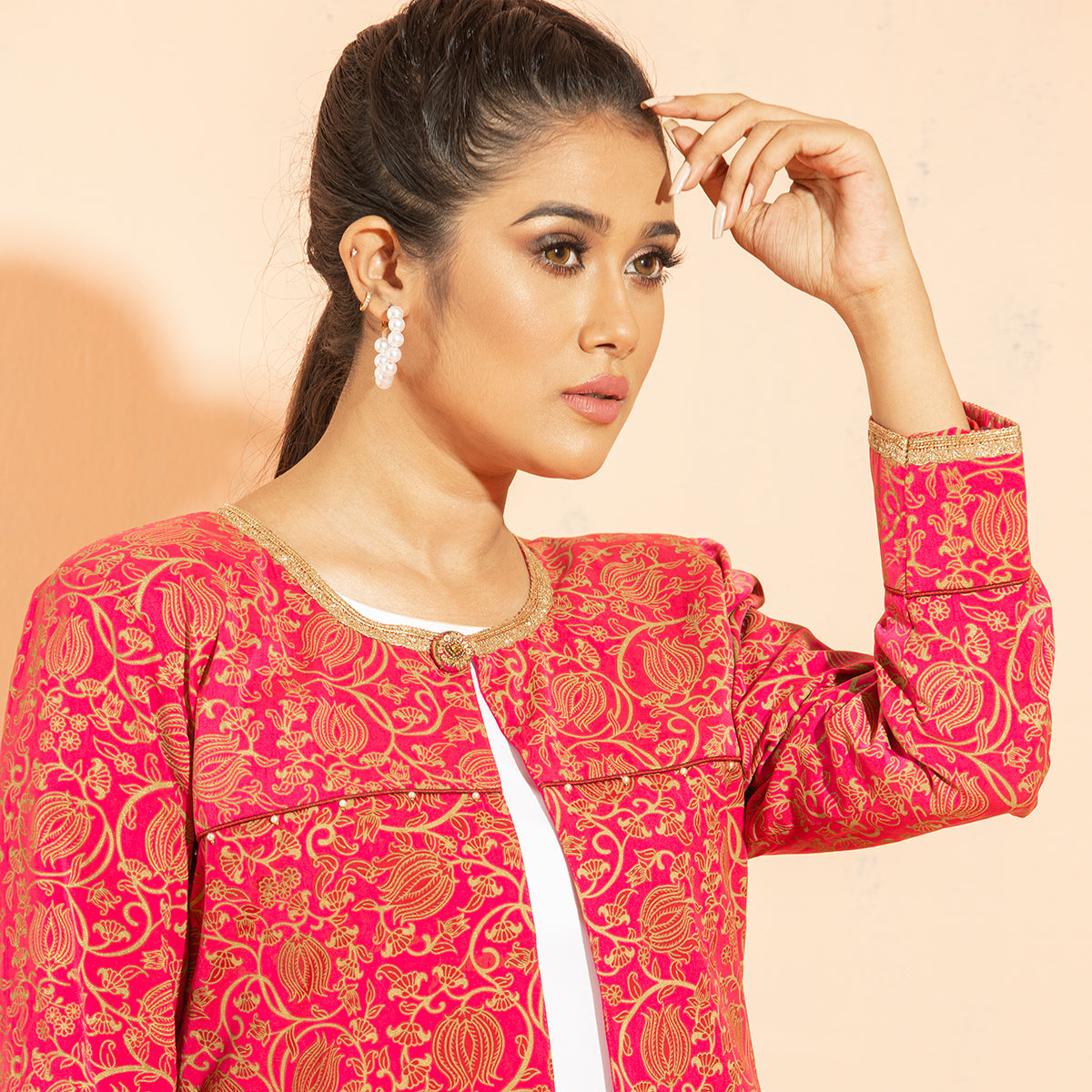 Ladies Jacket- Pink