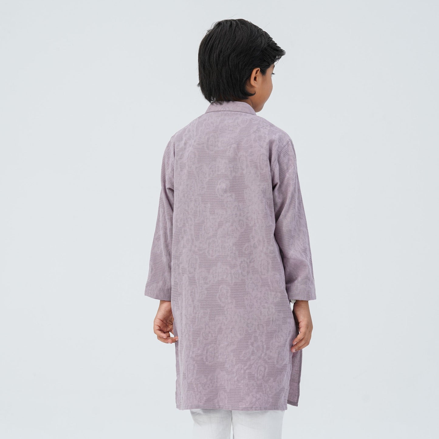 Boy's Blended Cotton Basic Panjabi