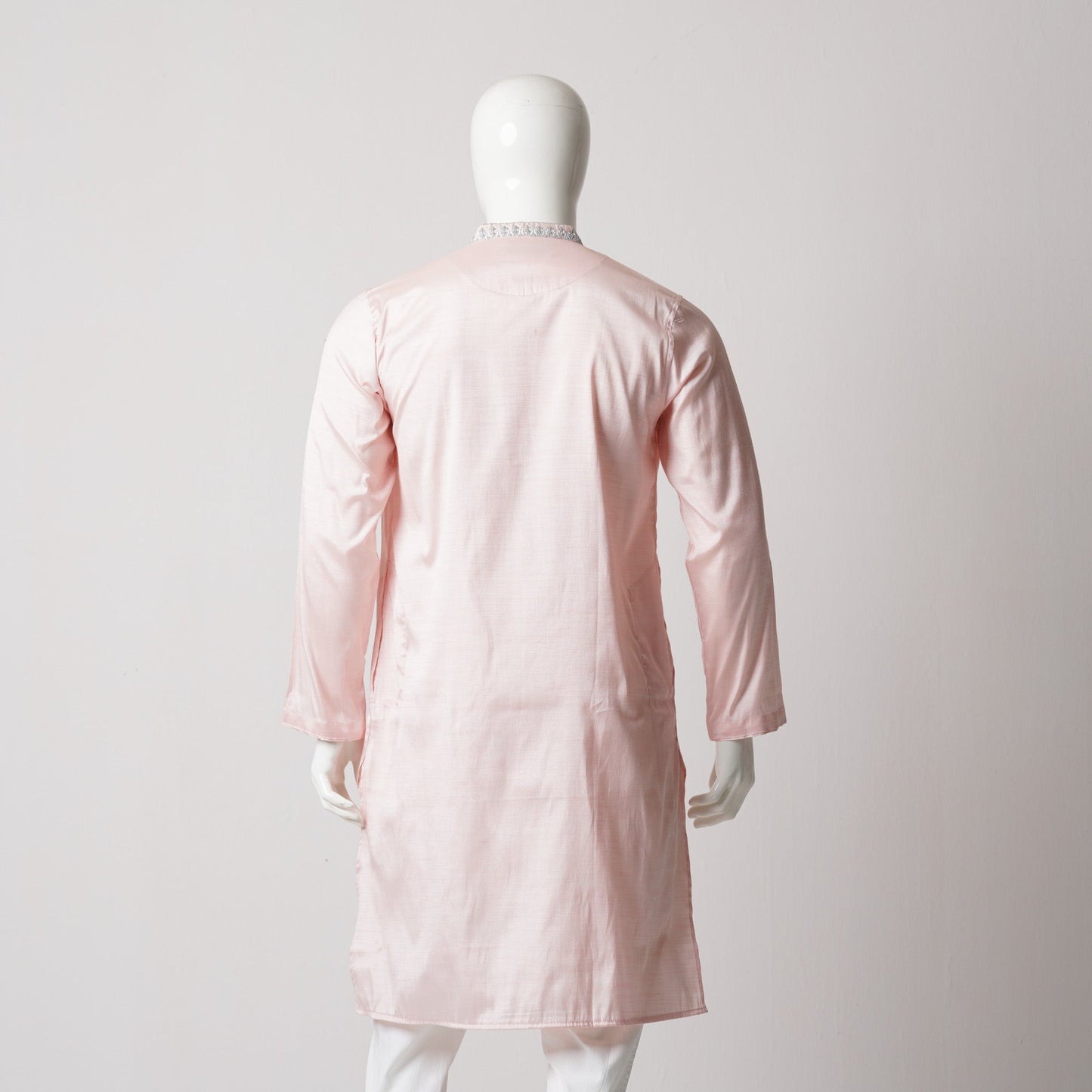 Mens Karchupi Panjabi-Pink