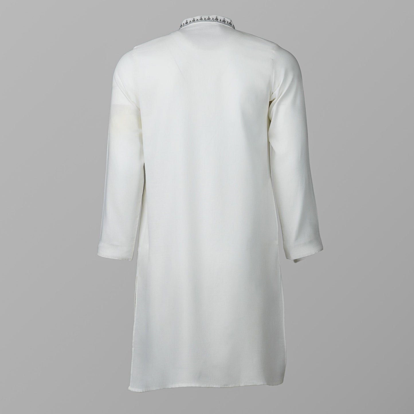Mens White Karchupi Panjabi