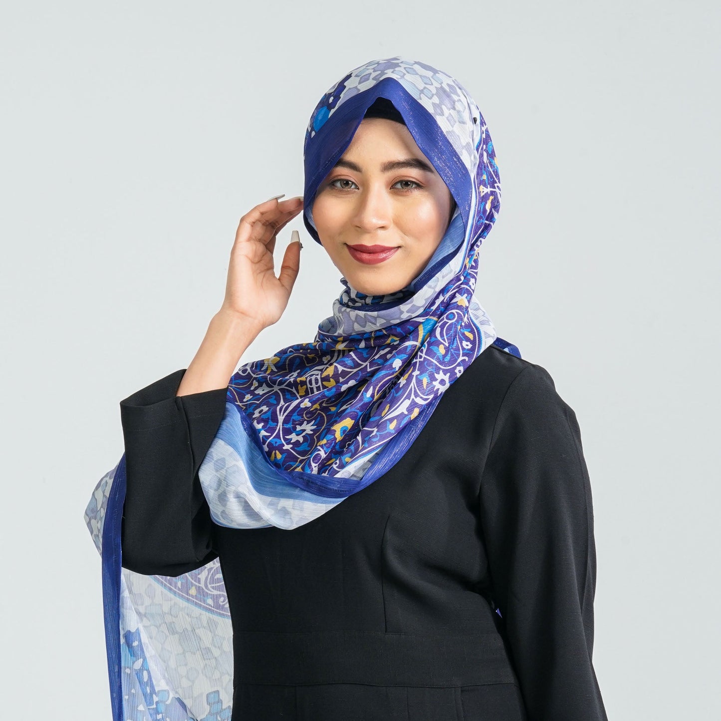 Women’s Blended Silk Digital Printed Scarf