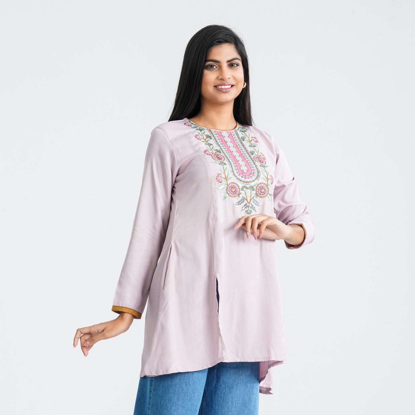 Women Cotton Ethnic Tunic