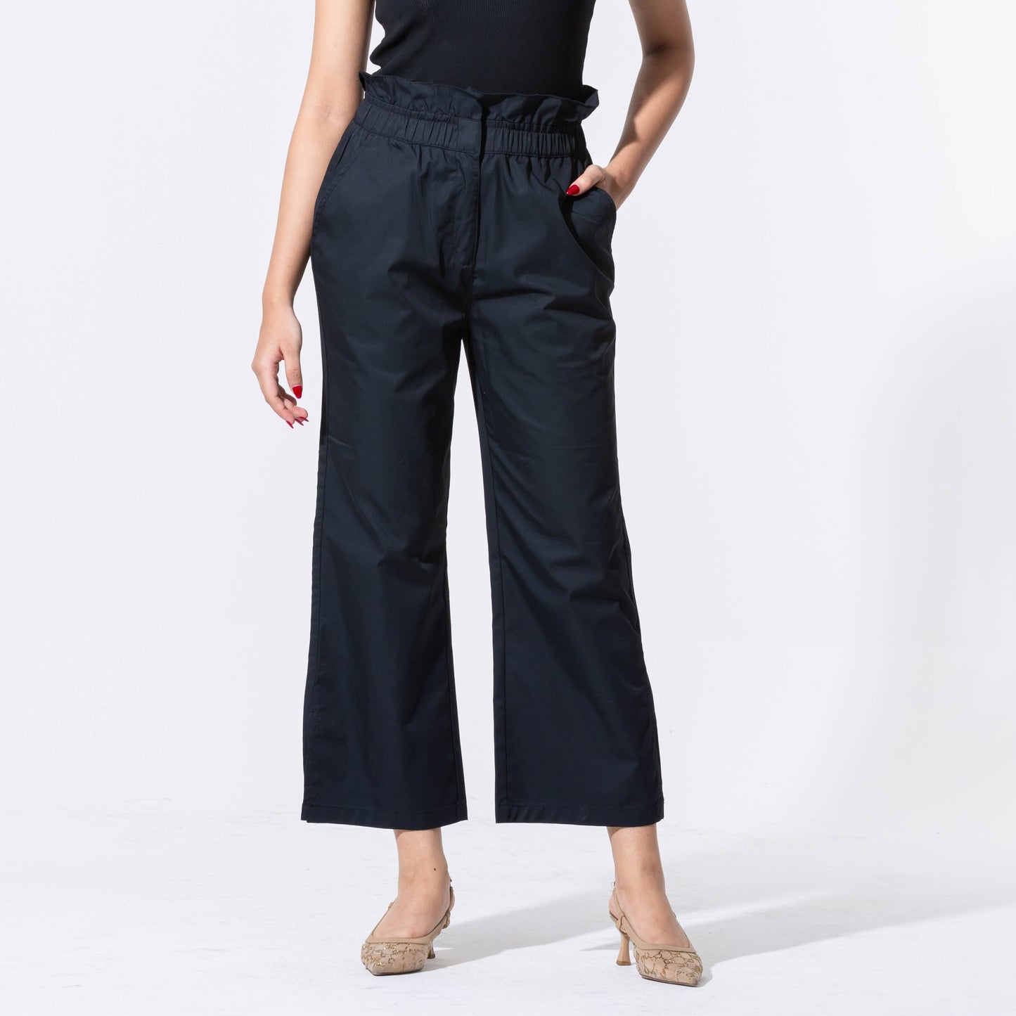 Womens Black Bottom
