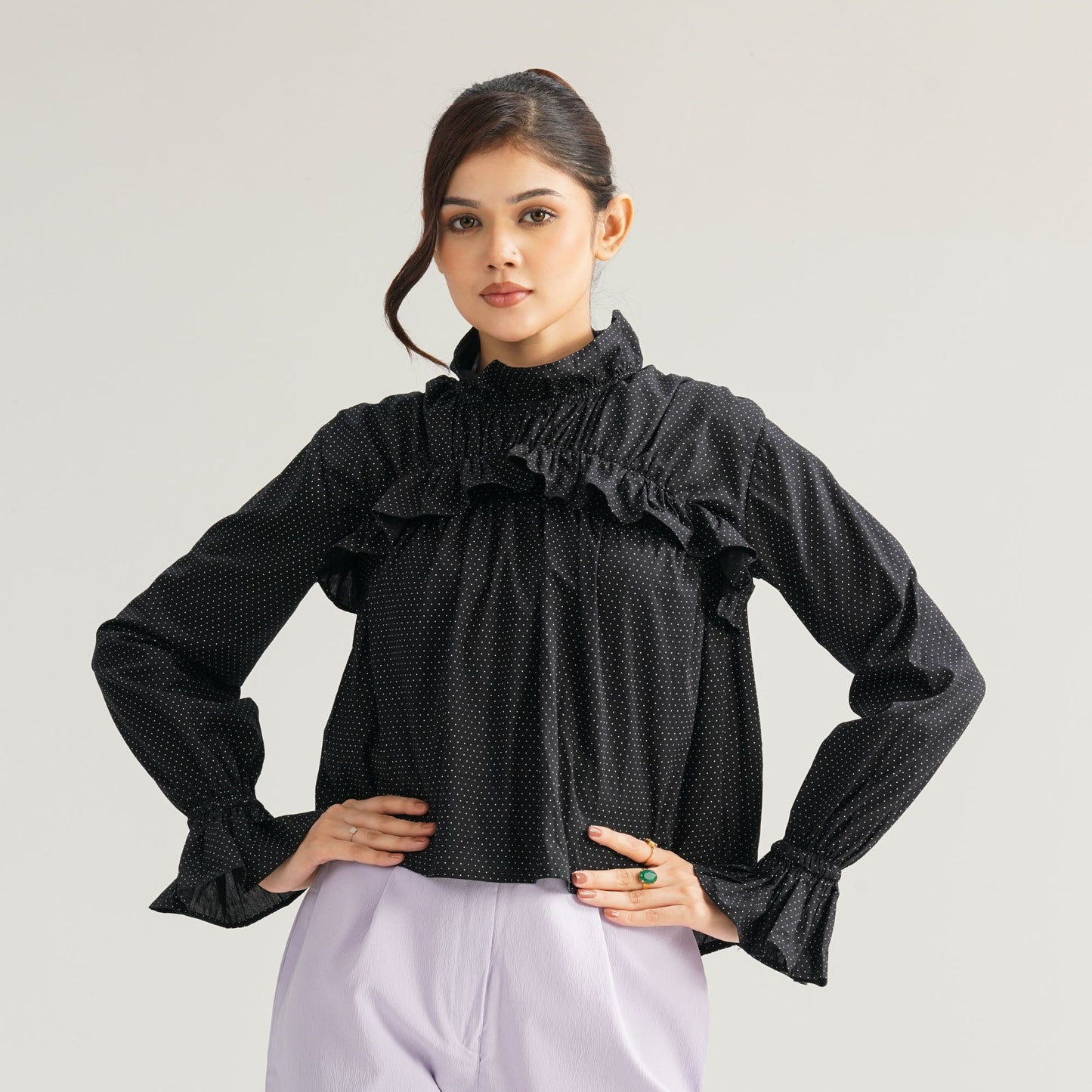 Womens Black Top