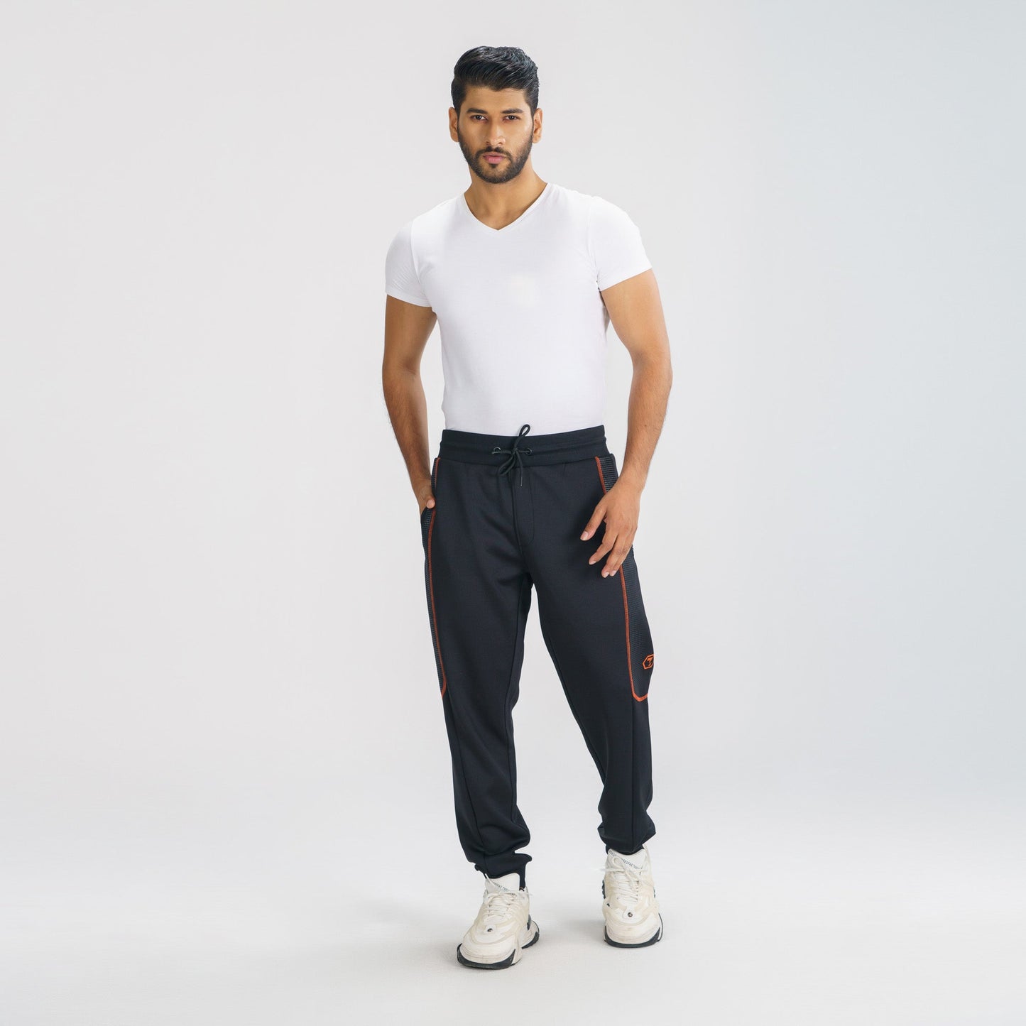 Men's Black Joggers