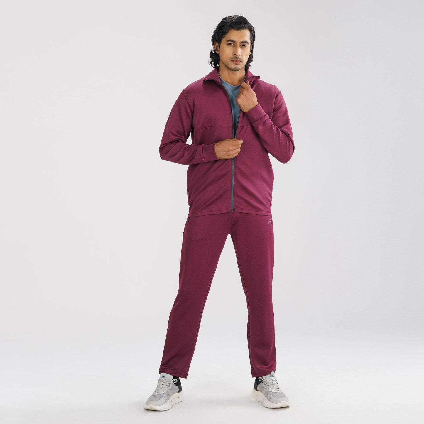 Mens Maroon Joggers