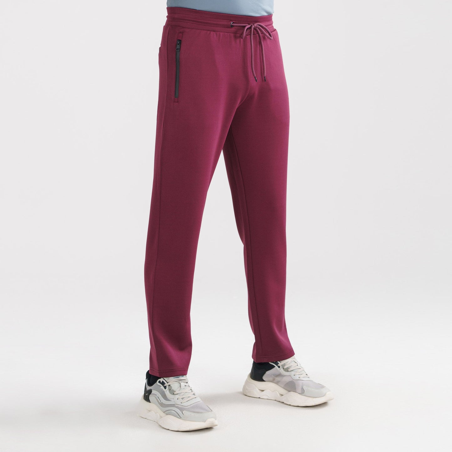 Mens Maroon Joggers