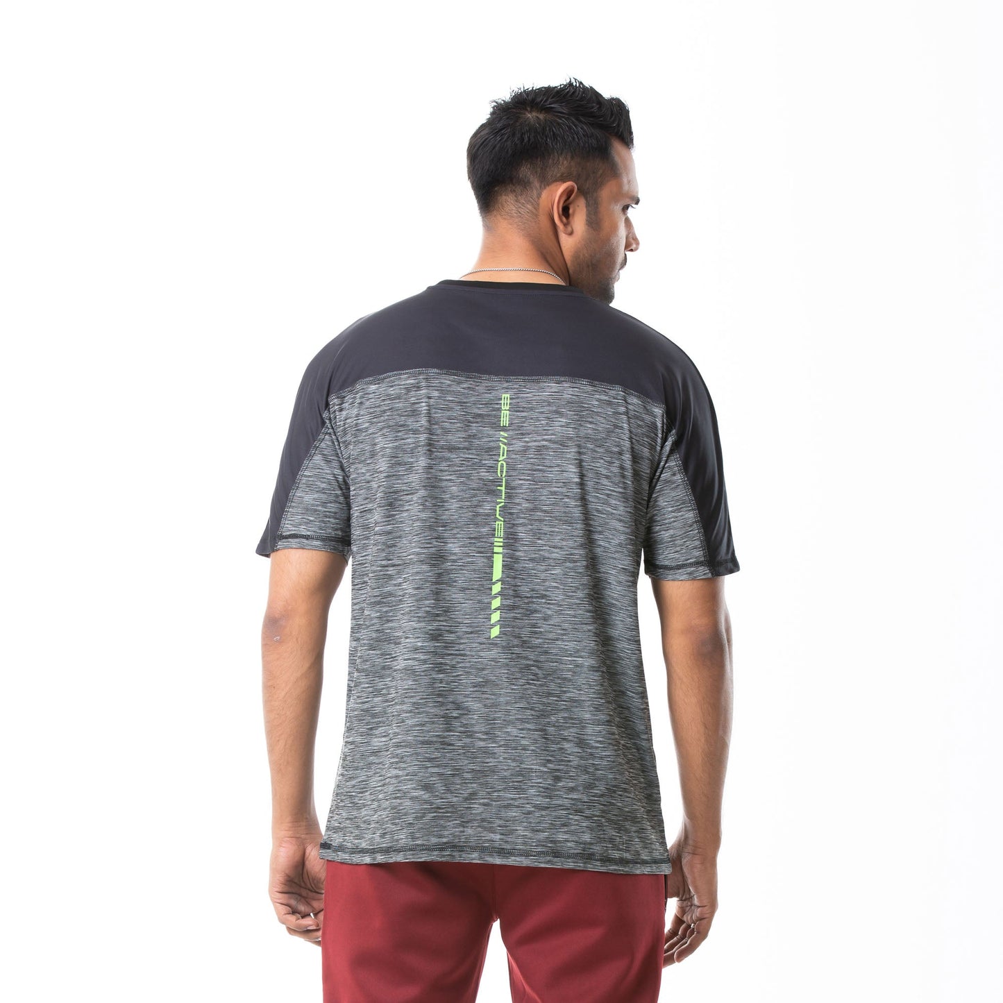 Men's Black Print T-Shirt