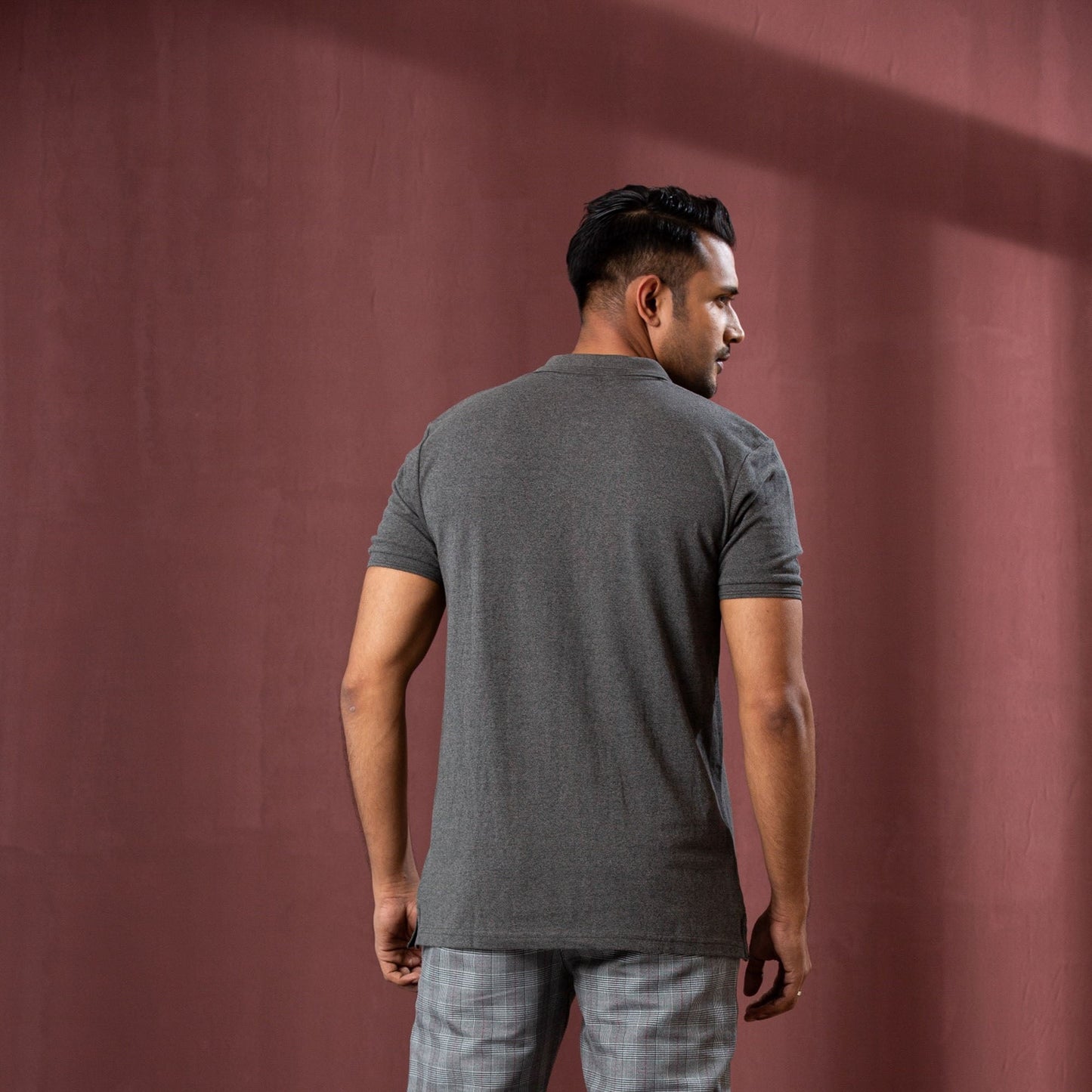 Mens Black Polo