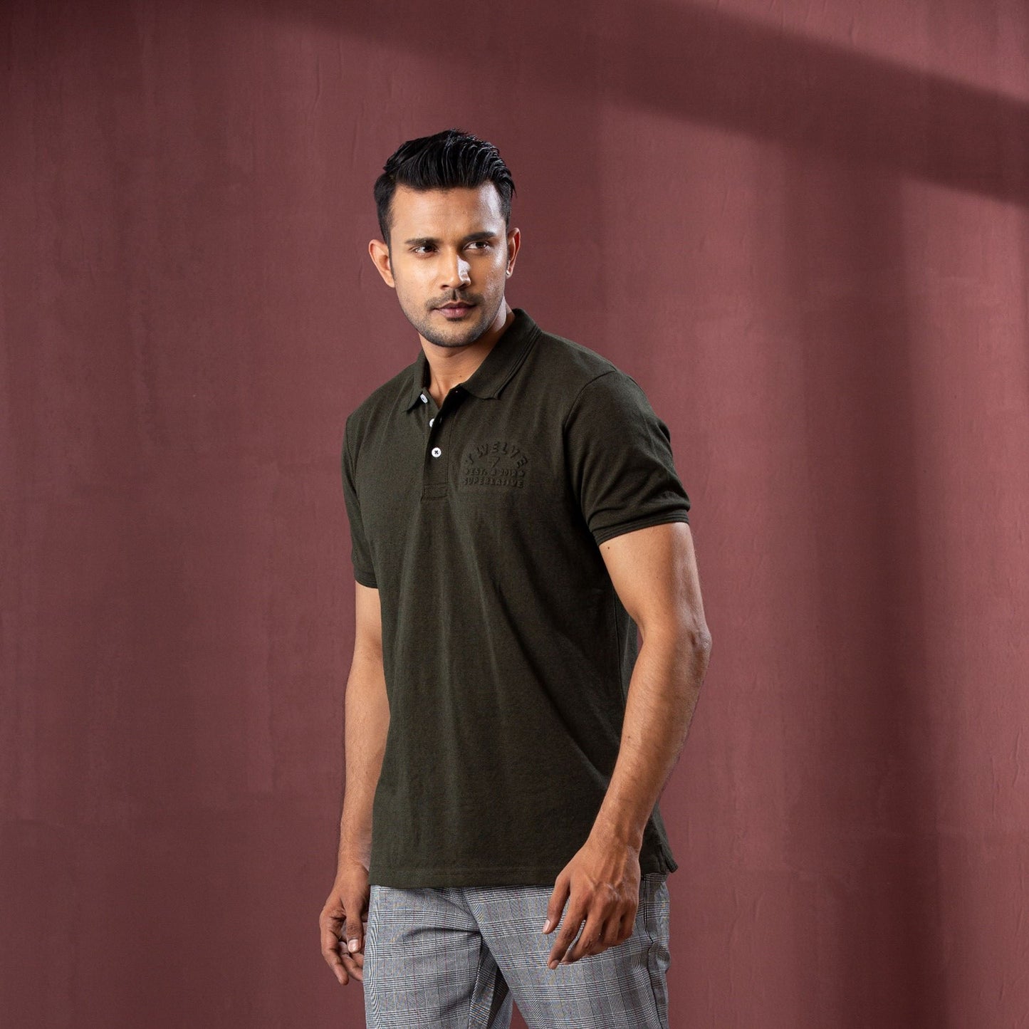 Men’s Olive Polo