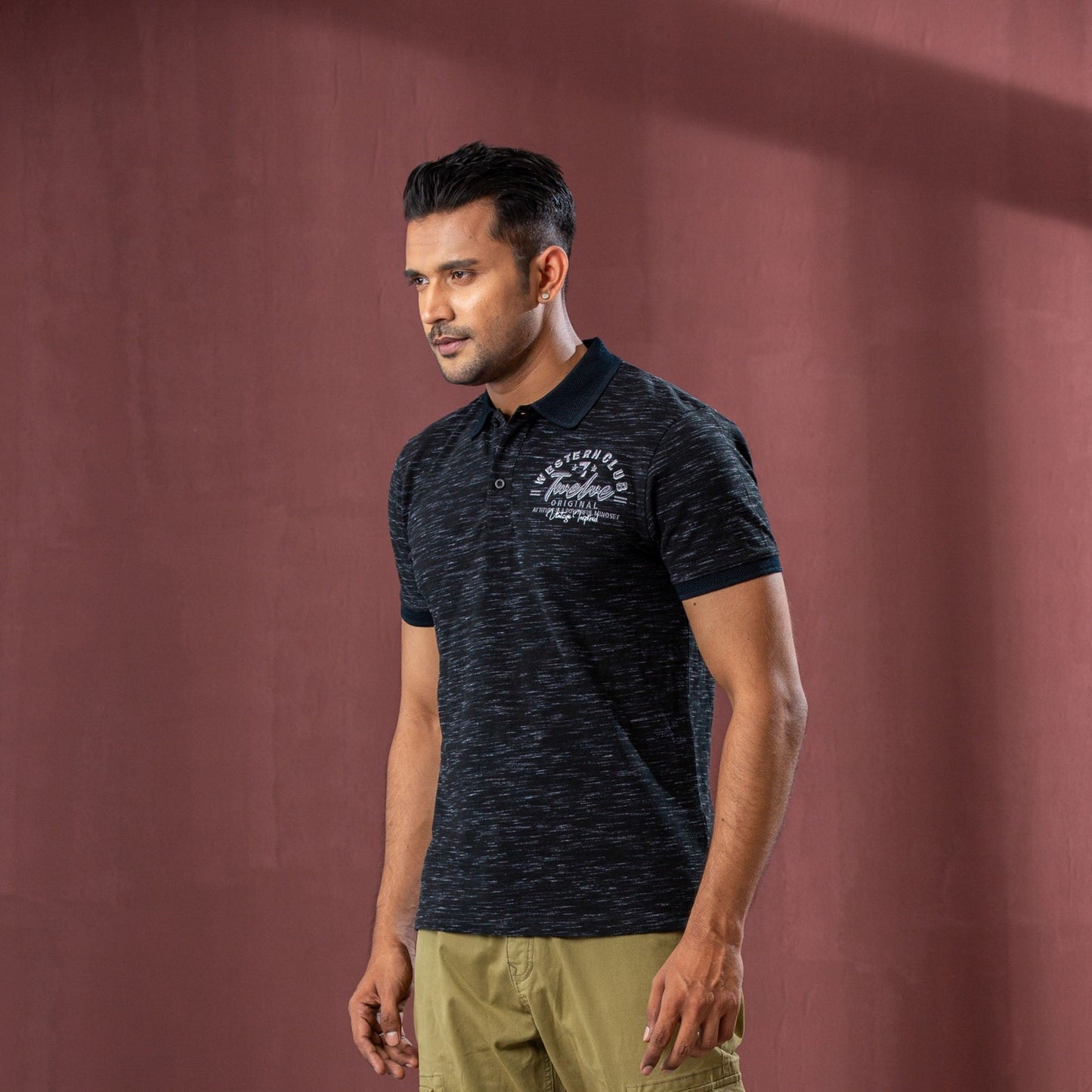 Men’s Black Polo