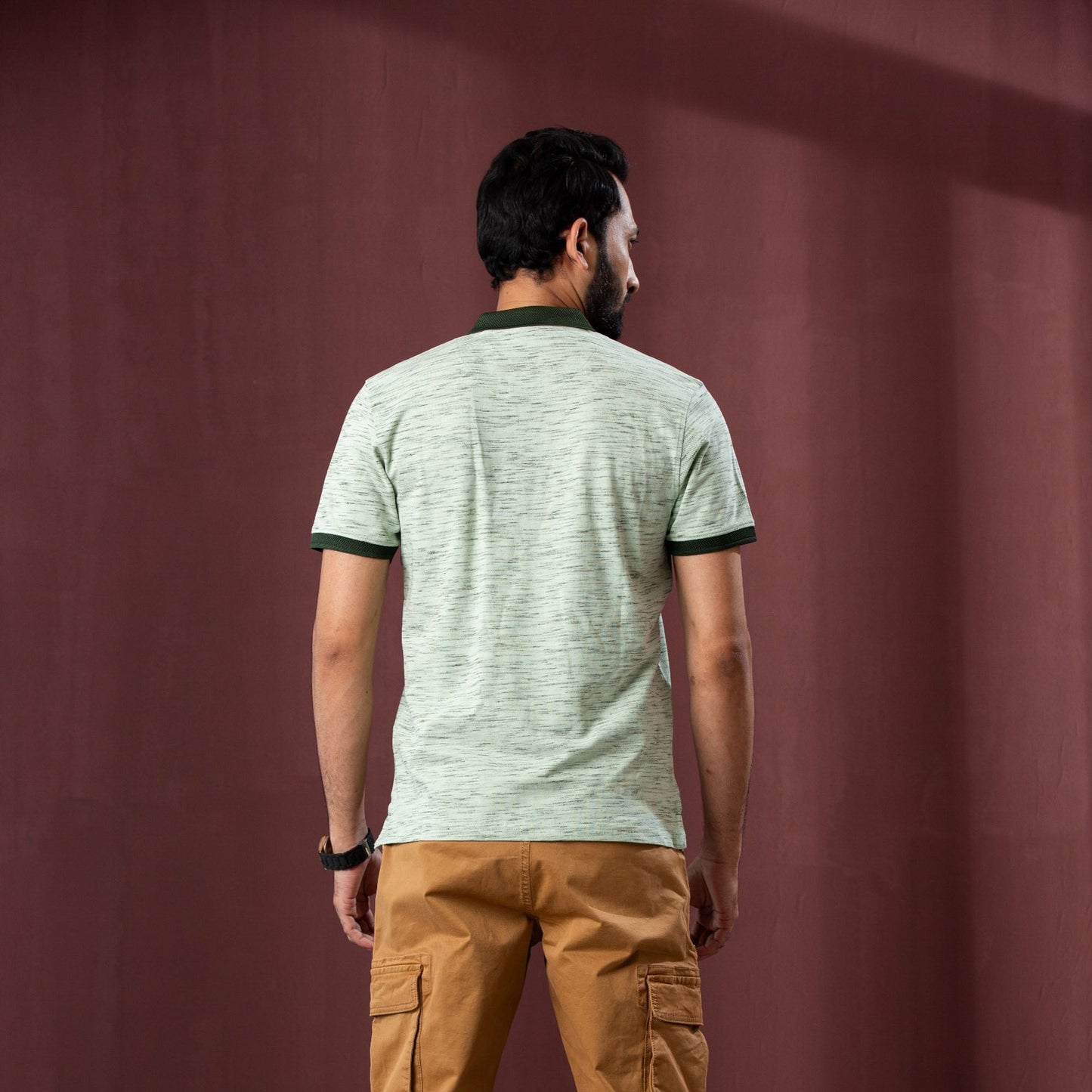 MENS POLO-GREEN
