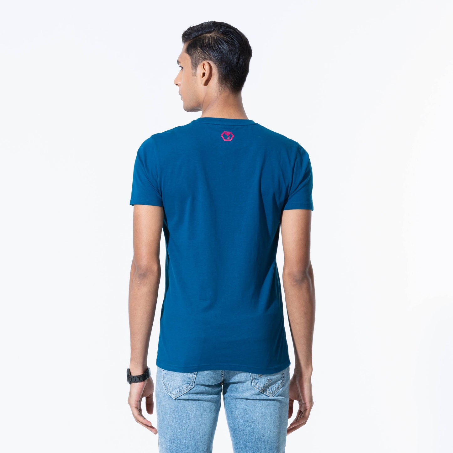 Mens Dark Teal Camo T-Shirt