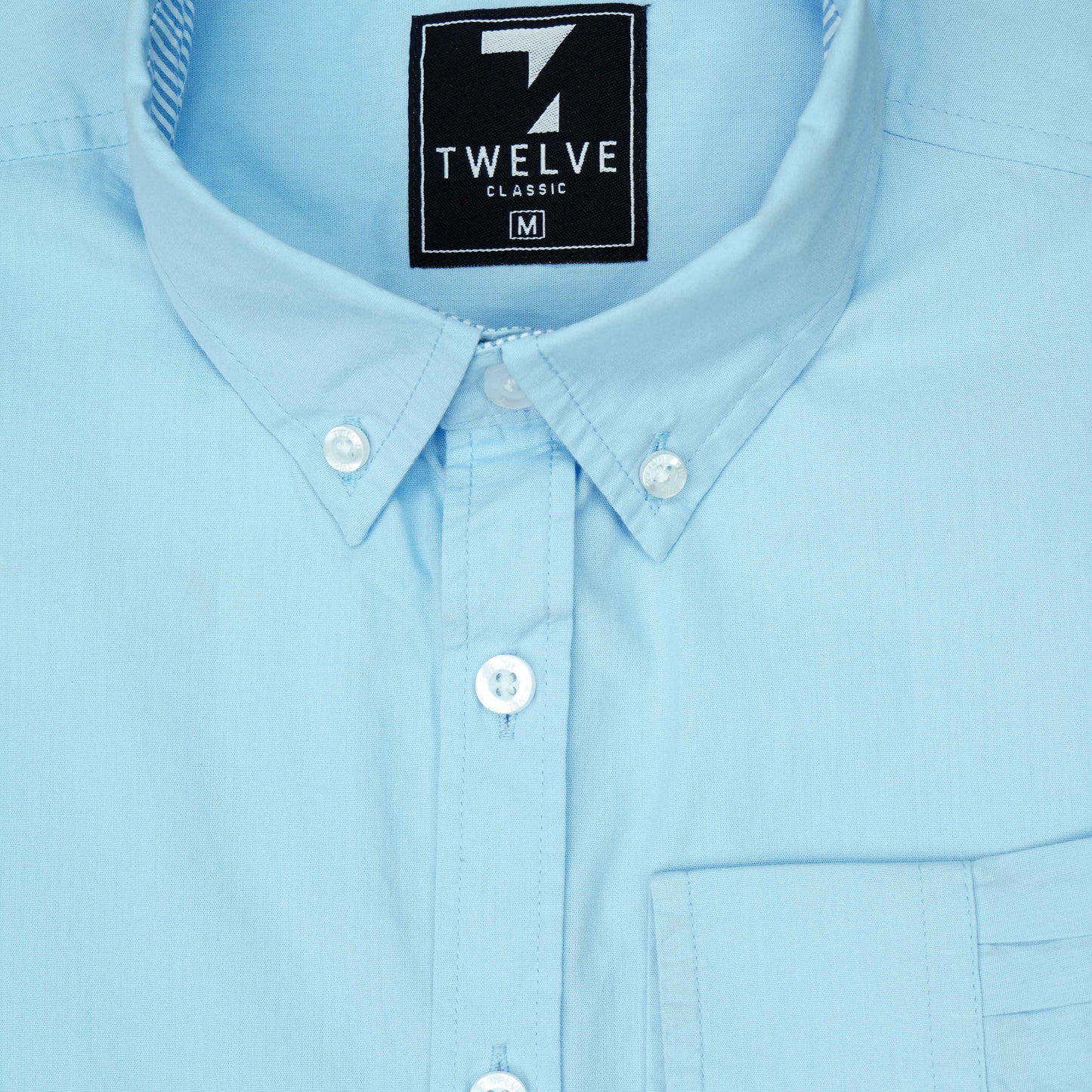 MENS LONG SLEEVE SHIRT- SKY BLUE