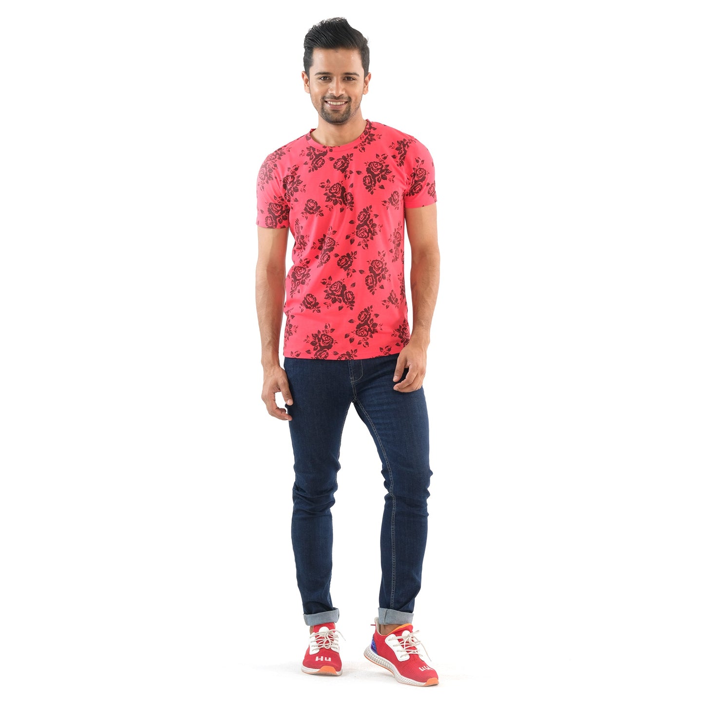 Mens T-Shirt- Red 1
