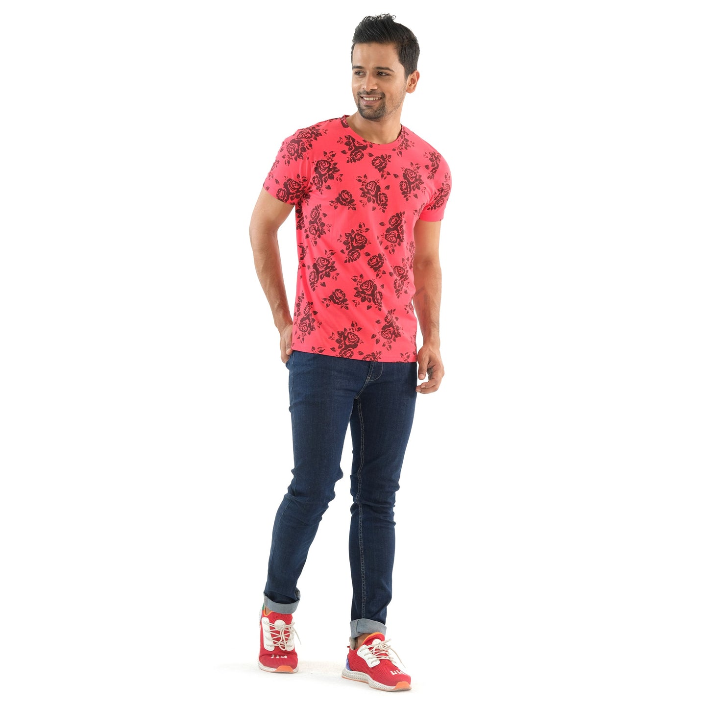 Mens T-Shirt- Red 1