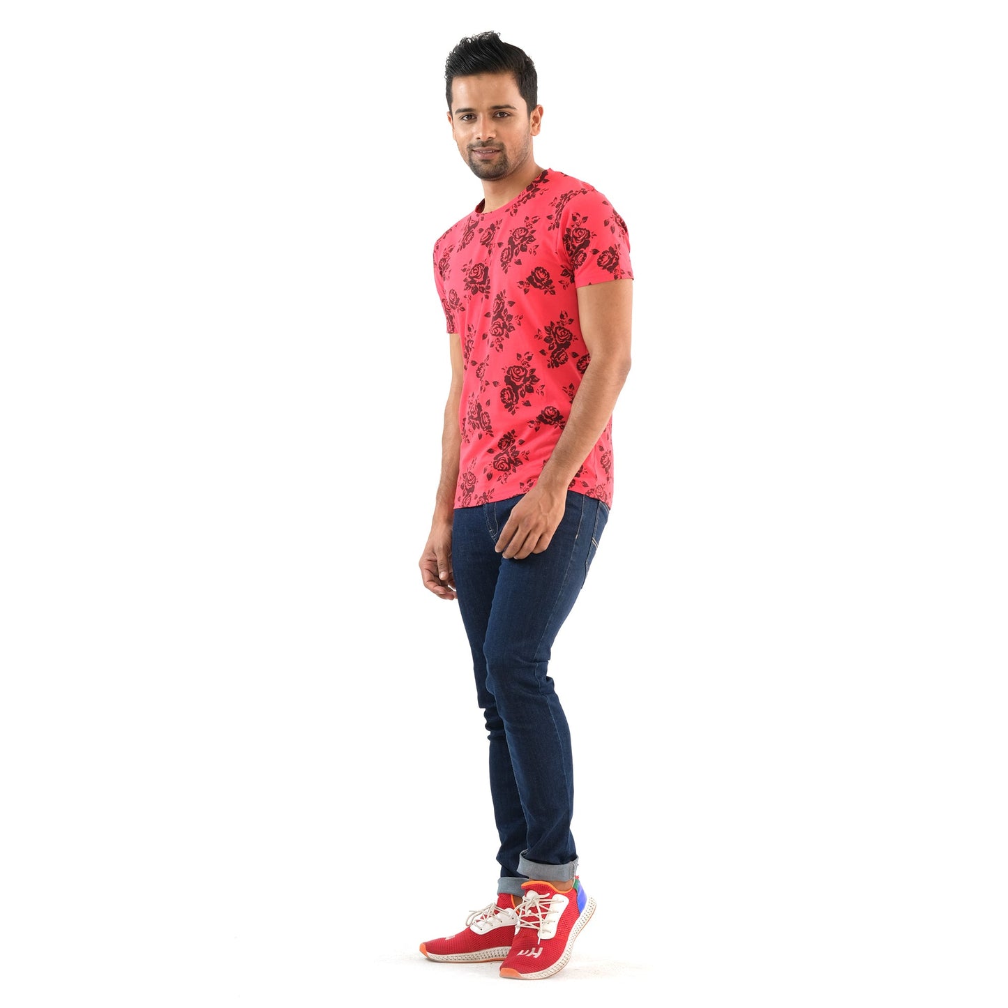 Mens T-Shirt- Red 1