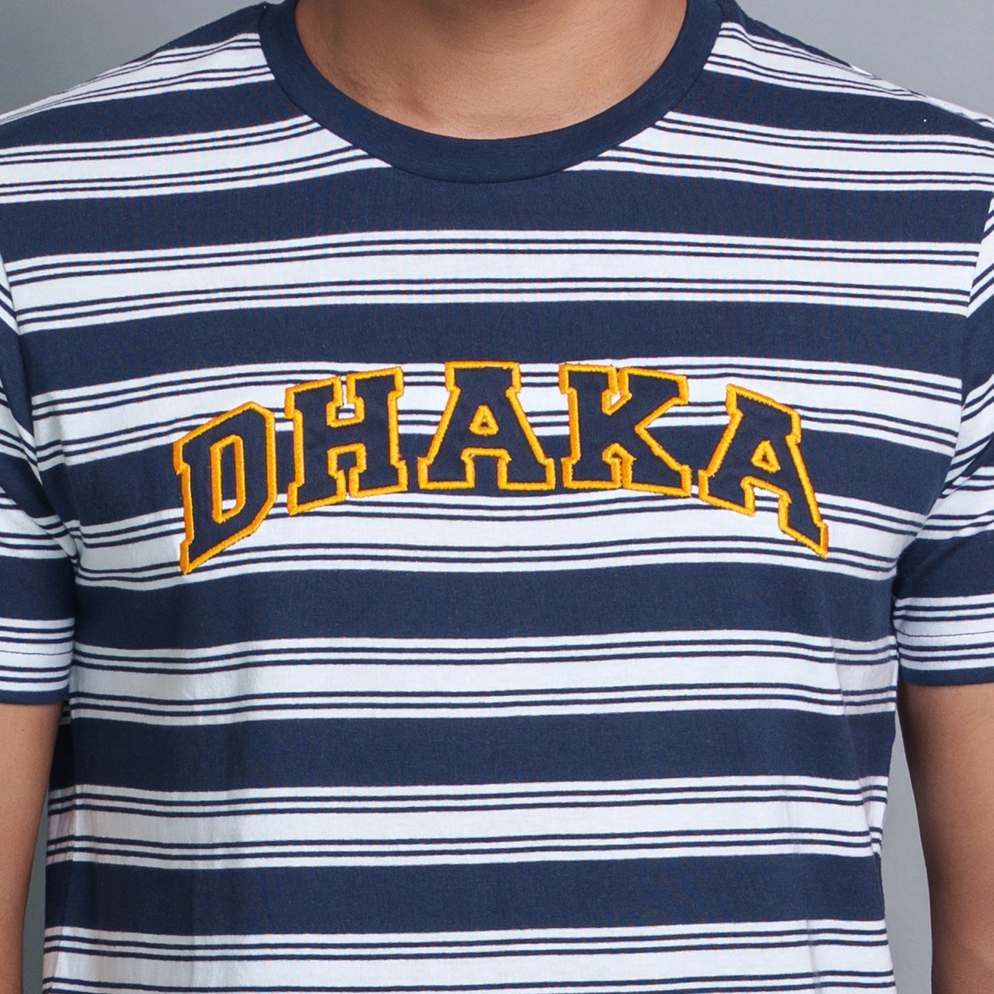 Men’s Navy Striped T-Shirt