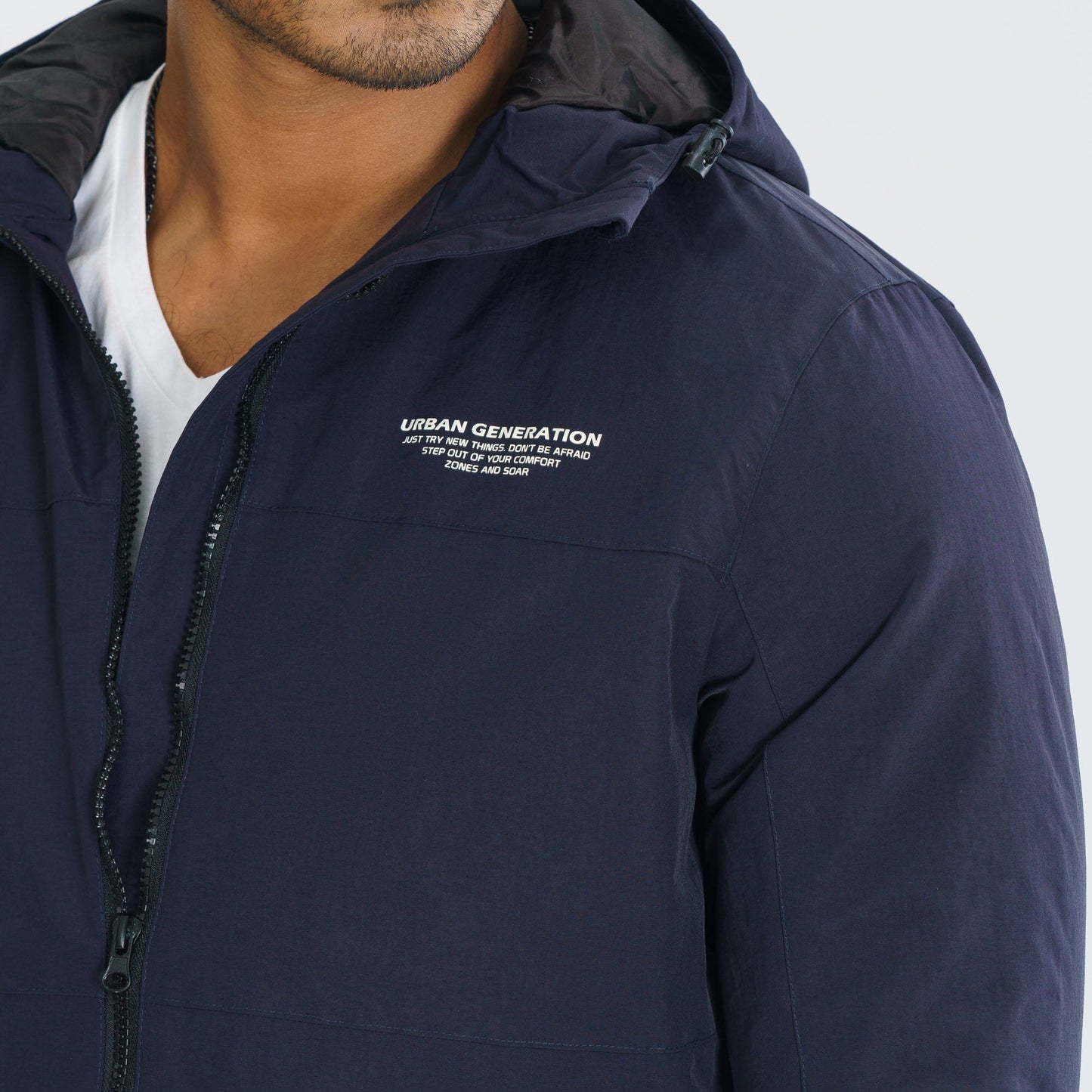 MENS WINDBREAKER-NAVY