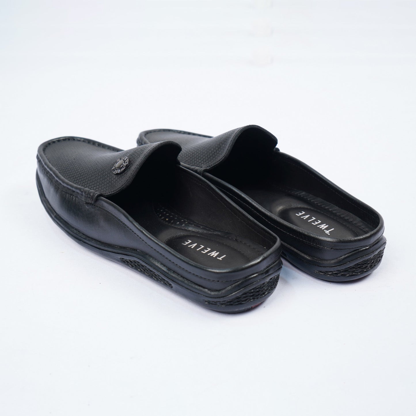 Men’s Black Leather Loafers