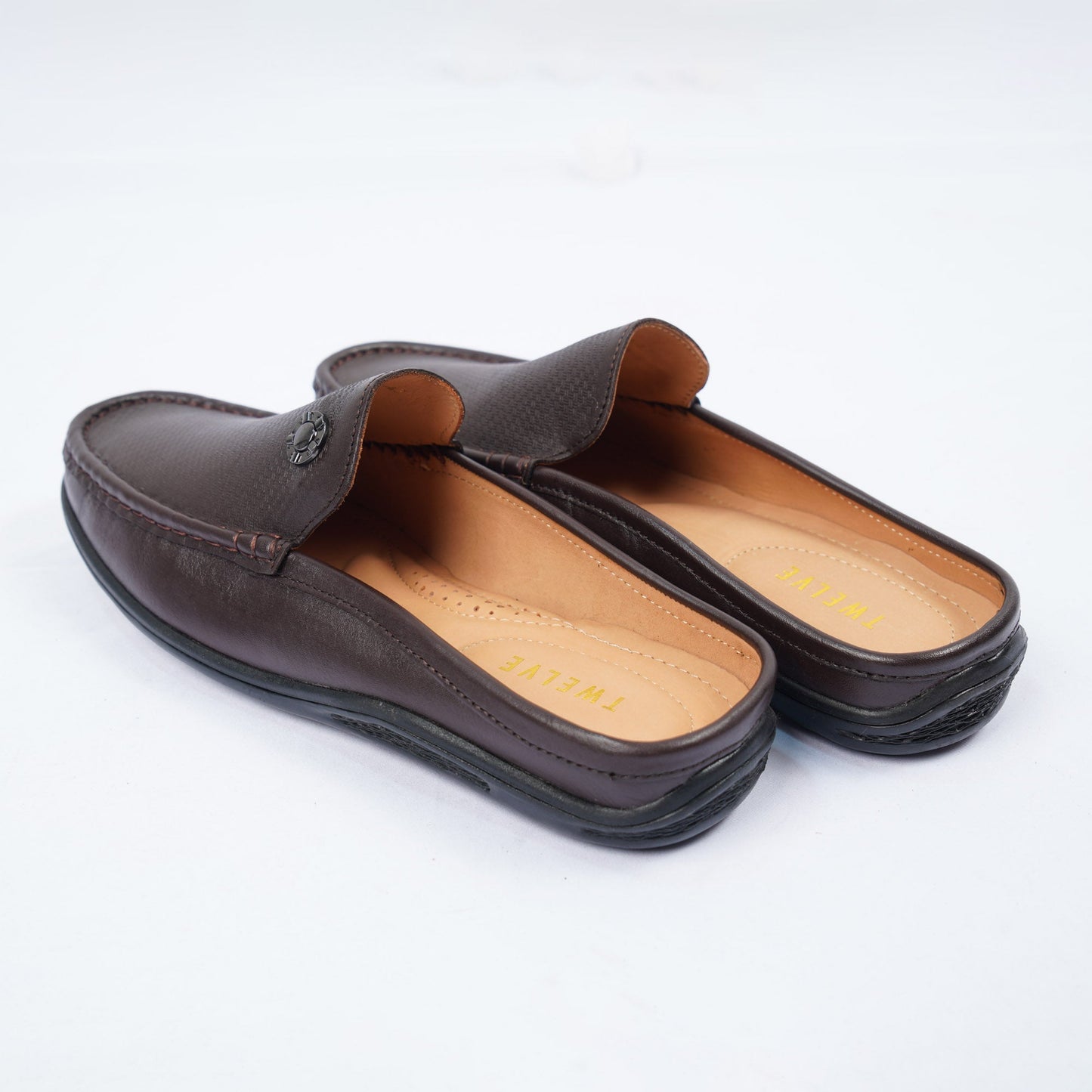 Mens Brown Leather Loafers