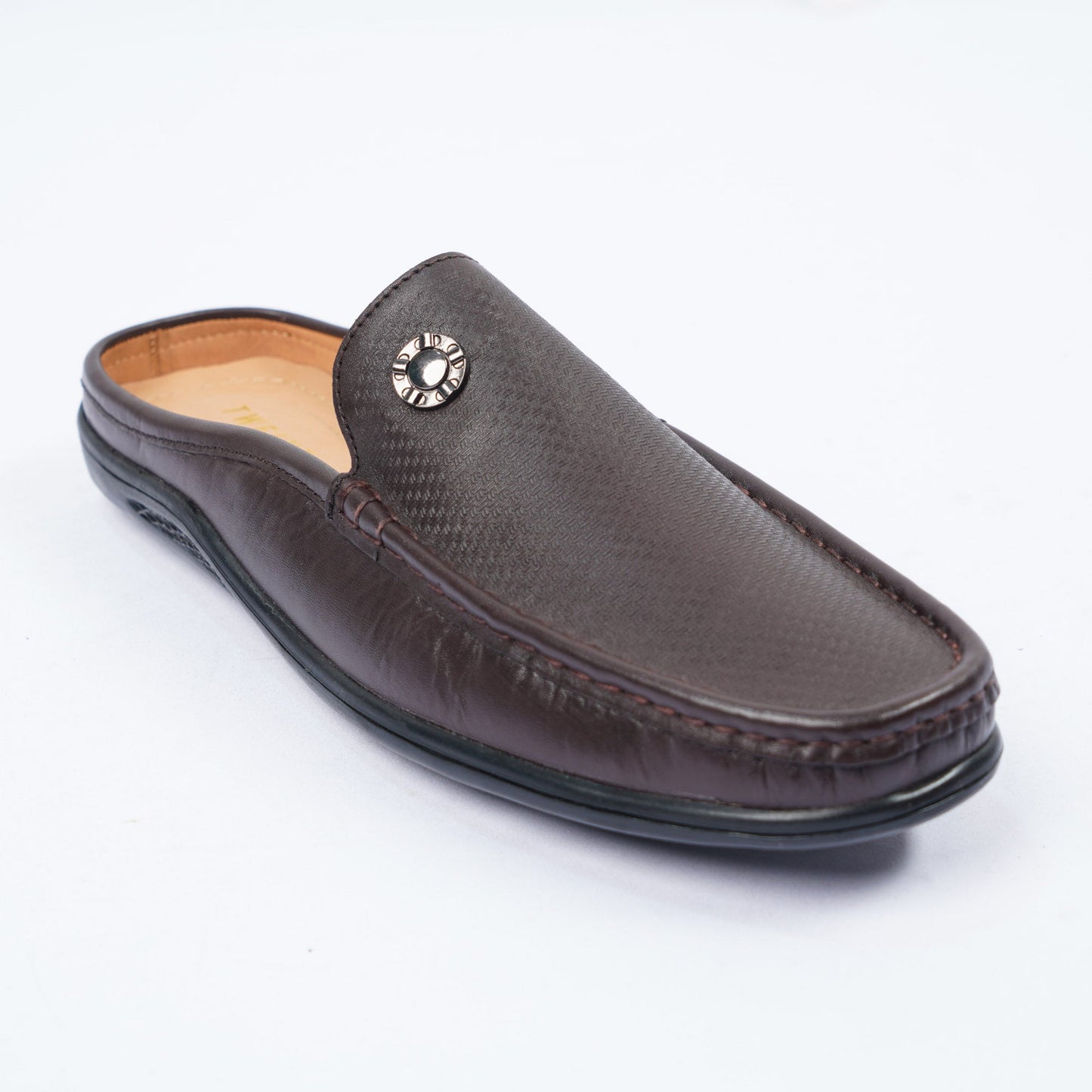 Mens Brown Leather Loafers