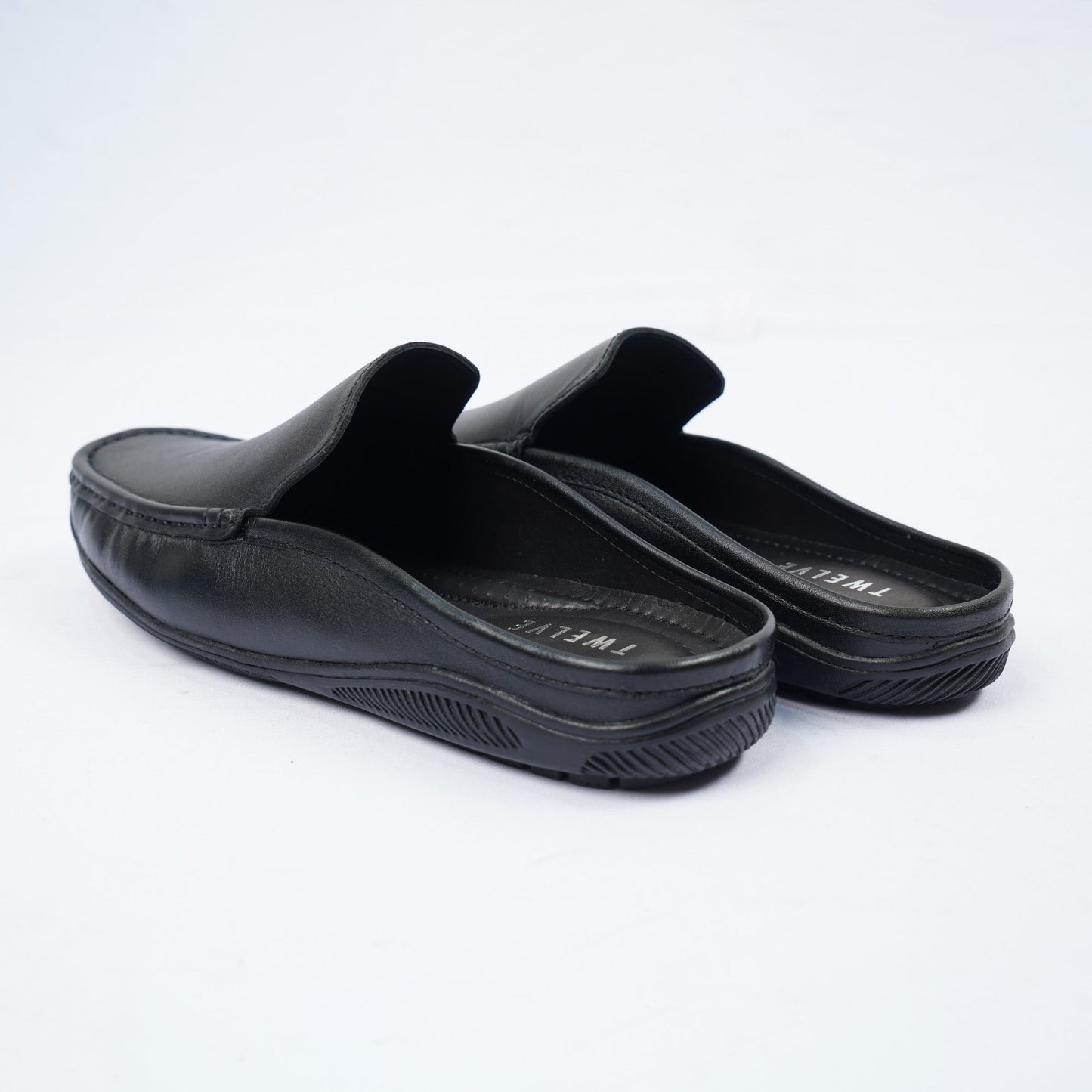 Men’s Black Leather Loafers