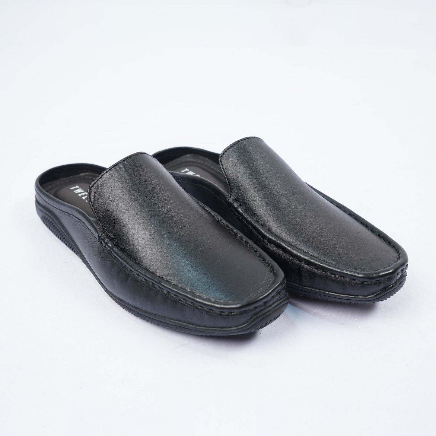 Men’s Black Leather Loafers