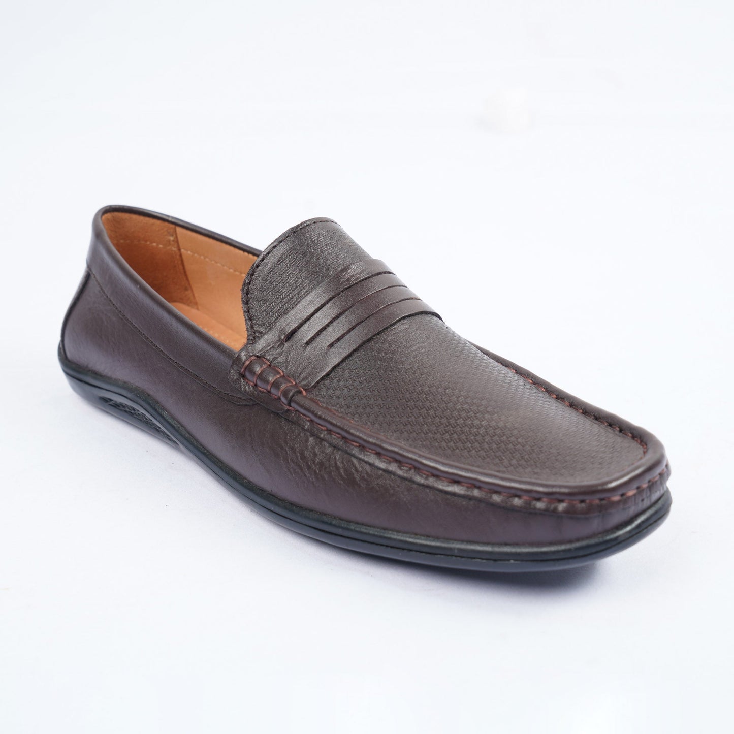 Men’s Brown Leather Loafers