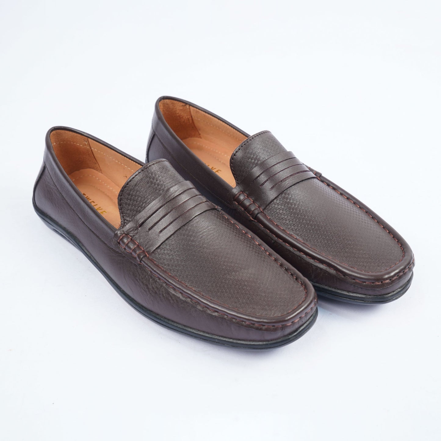 Men’s Brown Leather Loafers