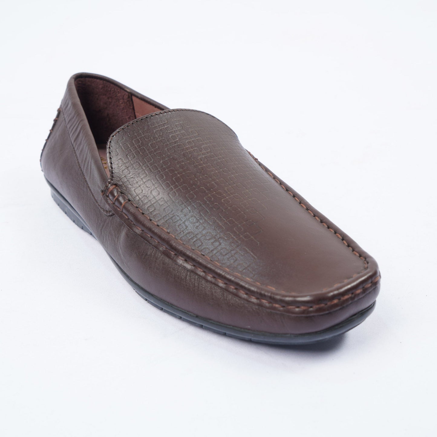 Men’s Dark Brown Leather Loafers