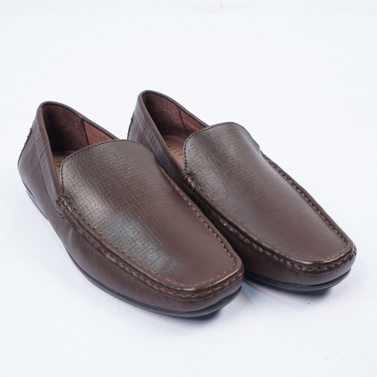Men’s Dark Brown Leather Loafers