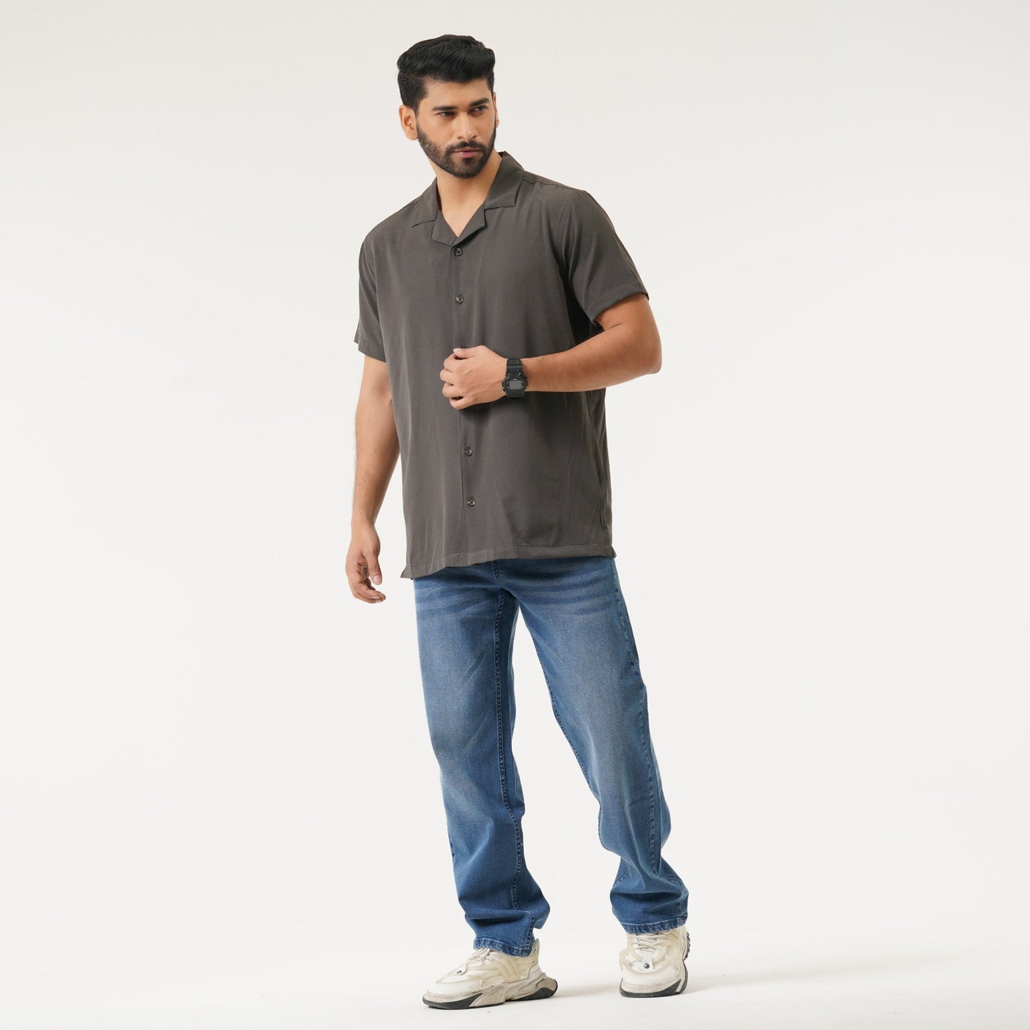 Mens Ash S/S Shirt