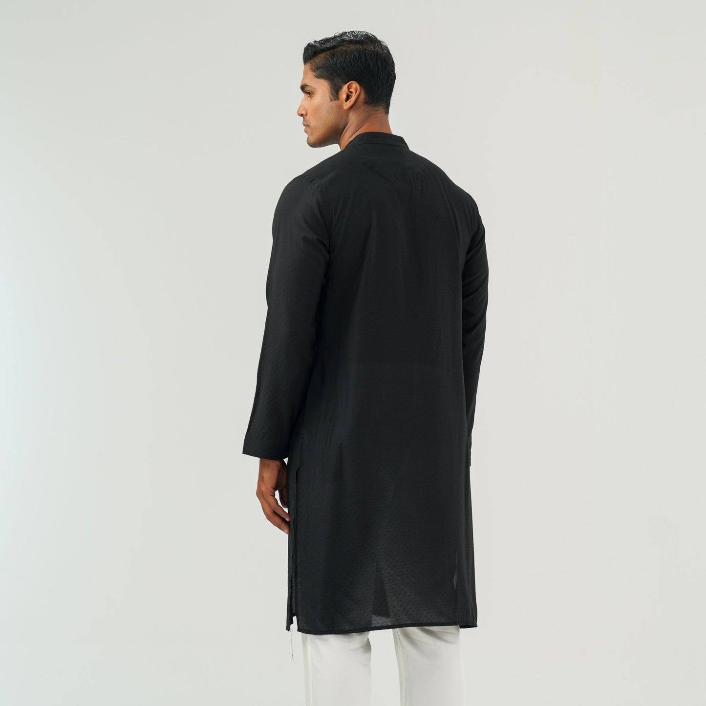 Mens Black Panjabi