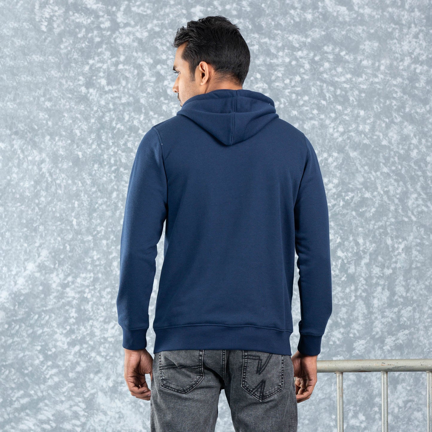 MENS HOODIE- NAVY